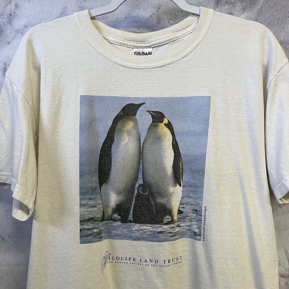 Gildan Other - Vintage Penguin Wildlife T Shirt Adult L Short Sleeve A5